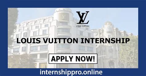 louis vuitton internship summer 2024|louis vuitton apprenticeships.